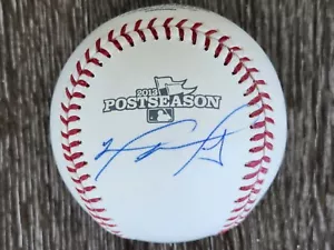 David Ortiz Signed 2013 Post Season Baseball Boston Red Sox JSA - Picture 1 of 5