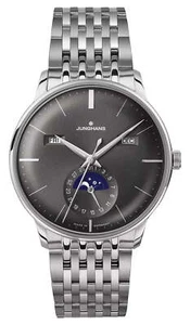 Junghans Meister Kalender Automatic Moonphase Steel Mens Watch 27/4505.47 - Picture 1 of 1