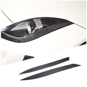 Borde de pegatinas para faros de fibra de carbono para cejas para Jaguar F-TYPE 2013-2022 - Imagen 1 de 9