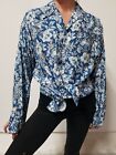 Vintage Floral Oversized Shirt By Liz Wear Size S 
