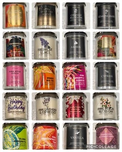 Bath & Body Works Singe wick Candle 8 oz Concentrated Oil Soy Wax Blend You Pick - Picture 1 of 43