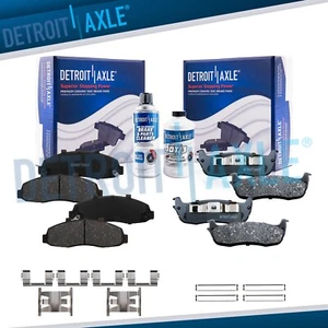 Front and Rear Ceramic Brake Pad for 1999-2003 Ford F-150 2002 Lincoln Blackwood - Picture 1 of 7
