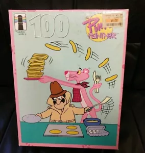 Rompecabezas vintage de pantera rosa, 1995, panqueques volteantes, ¡SELLADO! 100 piezas. - Imagen 1 de 6