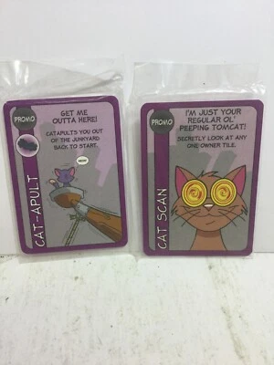 2004 KITTY CHAOS CAT APULT & CAT SCAN PROMO CARD Playroom Entertainment Game TCG - Image 1 of 4