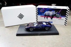 1966 EXOTO RACING LEGENDS FORD GT40 Mk II CATALUNYA SPLASH WITH DISPLAY CASE! - Picture 1 of 17