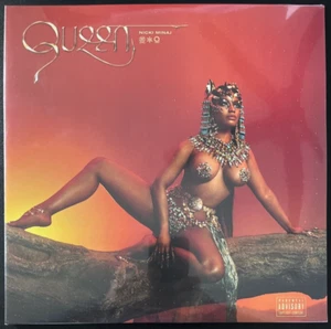 NIKI MINAJ QUEEN ORANGE VINYL 2LP NEW SEALED MINT - Picture 1 of 2