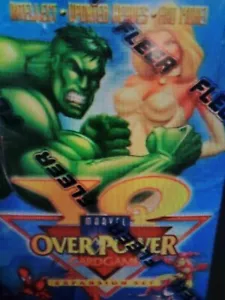 Marvel Overpower IQ Top Tier SOLTEROS Selecciona Tu Tarjeta Como Nueva-Como Nuevo - Imagen 1 de 101