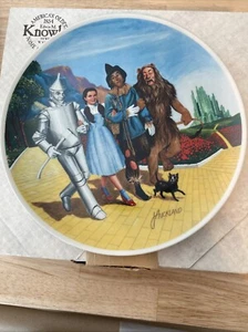 Placa de coleccionista Knowles The Grand Finale 14546 D The Wizard of Oz con certificado de autenticidad 79 - Imagen 1 de 7