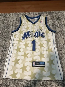 Reebok Tracy McGrady NBA Orlando Magic Basketball Jersey Stars  - Picture 1 of 17