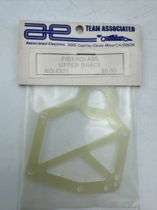 Vintage RC Associated RC12L Upper Pod Chassis Brace Fiberglas (1) 4321 - Bild 1 von 1