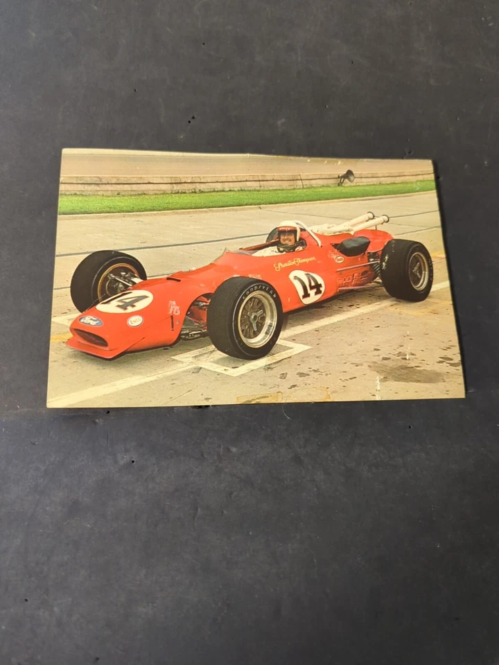 1967 A.J. Foyt/Sheraton-Thompson Special, 6" x 9" Jumbo Postcard, Indy 500 - Image 1 of 4
