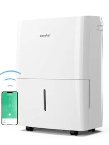 Comfee Luftentfeuchter 16L WLAN App Timer 24h 80m³ 3L Tank Weiß #1 #1 - Bild 1 von 7
