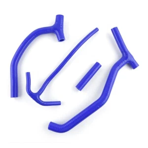 For Husqvarna TE TC SM 410 570 610 Silicone Radiator Coolant Hose Kits Blue - Picture 1 of 9