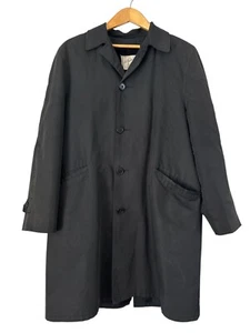 Abrigo de lluvia forrado negro para todo clima de Campus para hombre talla 40 - Imagen 1 de 11