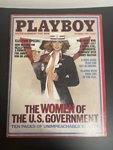Playboy Magazine November 1980 Jeana Tomasino Centerfold Michael Douglas - Picture 1 of 3