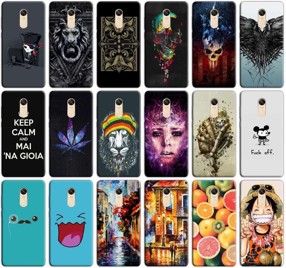 CUSTODIA COVER MORBIDA IN TPU SILICONE PER XIAOMI REDMI NOTE 4X FANTASIA M1 - Immagine 1 di 1