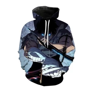 Solo Leveling T-Shirt 3D Print Hoodies Trendy Fashion Hoodie - Bild 1 von 2
