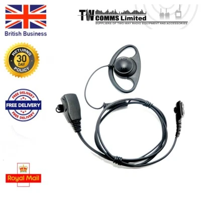 TW COMMS LTD Hytera PD705, PD765, PD785 D-Ear Earpiece
