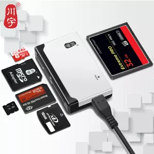 Kawau C235 All in 1 Memory Card Reader For TF SD CF MS M2 XD Cards USB2.0 - Picture 1 of 12