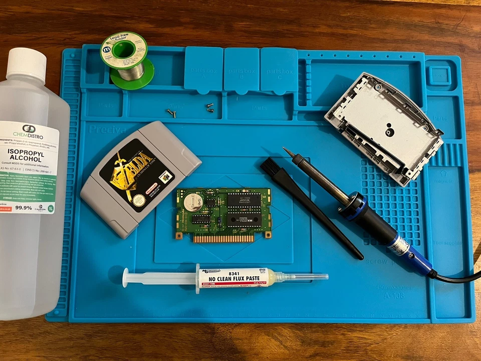 Nintendo SEGA Console Cartridge Battery Replacement Service SNES Megadrive N64 - Image 1 of 1