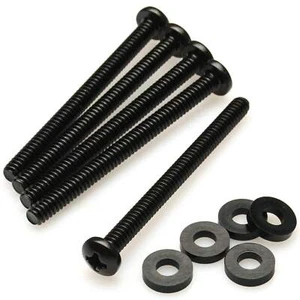 CRJ 43mm 6-32 UNC Computer Fan Screws - 20 Pack - for Longer PC Radiator Fans - Afbeelding 1 van 2