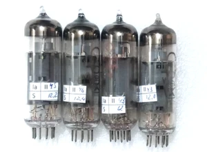 6P14P-K TUBE Quad Gold Grid tube EL84 6BQ5 Strong 4pcs - Picture 1 of 3
