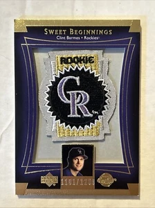 2003 Upper Deck Sweet Spot Sweet Beginnings Clint Barmes Rookie Card /1200 - Picture 1 of 2