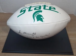 Le'veon Bell Autographed Football Signature Series Michigan State Spartans - Picture 1 of 15