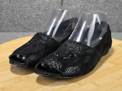 Zapatos sin cordones Salpy Janet punta abierta para mujer talla 8 hechos a mano en EE. UU. Foto 1 de 4