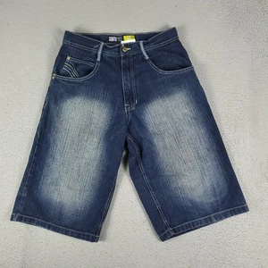 Southpole Shorts Mens Size 32 Blue Vintage Retro Baggy Denim * - Picture 1 of 12