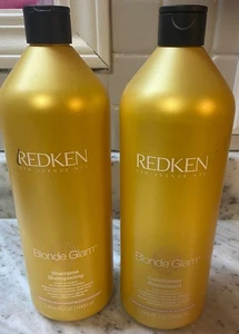 REDKEN BLONDE GLAM Shampoo and Conditioner 33.8 oz Discountinued Shine Activator - Picture 1 of 2