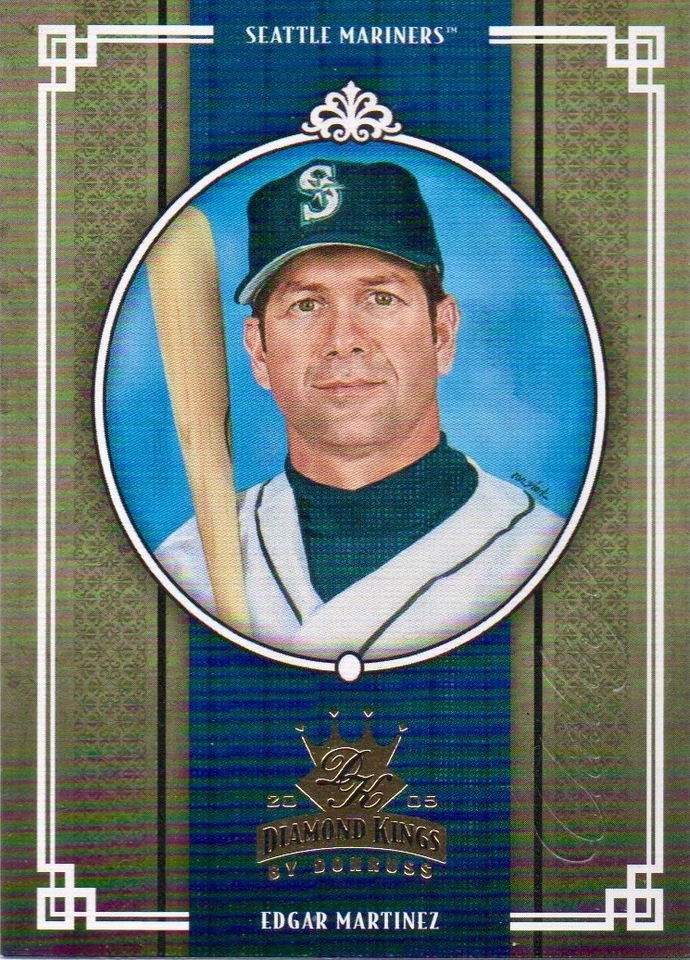 2005 Diamond Kings Challenge #201 Edgar Martinez  - Image 1 of 1
