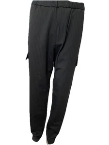 NWT Men's Matinique MAlancet Cargo Black Pinstriped Pants 36"x32" - Picture 1 of 4
