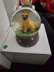 French Bull Dog Glitter Globes - Picture 1 of 1