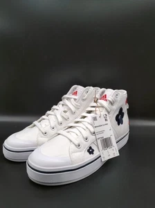 Adidas Bravada 2.0 Mid Canvas Active Retro Trainer HP7982 Daisy/Red/White/Blue - Bild 1 von 5