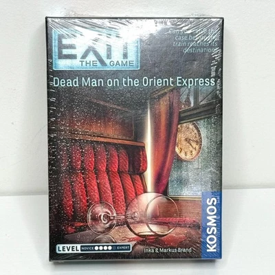 Exit The Game Dead Man On The Orient Express Riddle Strategy Mind Games NEW - Image 1 of 2