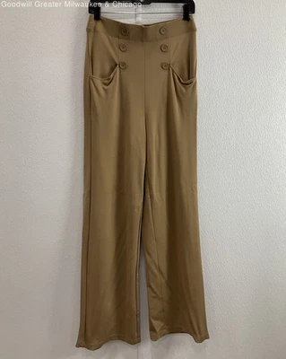 Новый с Ярлыками Max Studio женщин хаки брюки размер большой - Изображение 1 из 4