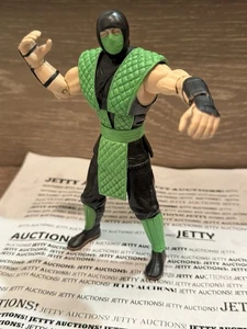 Jazwares Mortal Kombat Combat Classic Classic Reptile 6′′ Vert Ninja TRU Toysrus - Photo 1/5