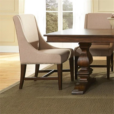 Armand Upholstered Side Chair (RTA) Antique Brownstone - Set of 2 - Image 1 of 4