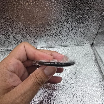 58mm UV CPL FLD Filter Set w/ Pouch – Commander Optics 3-Piece Kit – Fits Canon/ - Image 1 of 4