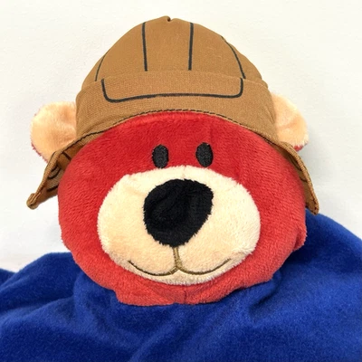 Mochila de los Gigantes de Nueva York Pal Peluche Oso de Peluche Bolso con Cordón Forever Collectibles NFL Foto 1 de 4