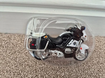 NOUVEAU 1/18 BMW R1100RT-P POLICE MAQUETTE DE MOTO - Photo 1/3