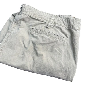 Old Navy 44x32 (44x27)Cargo Pants Khaki Ripstop Mens Straight Leg Cotton Spandex - Picture 1 of 10