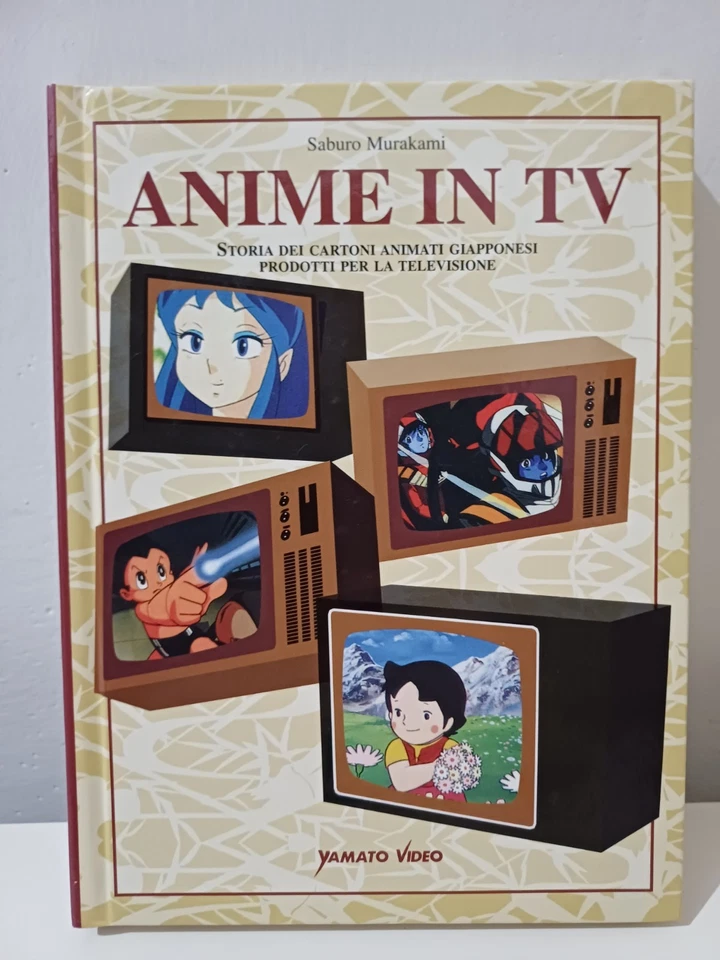 LIBRO  ANIME IN TV Cartoni Animati GOLDRAKE Heidi robot LIBRO TOYS VINTAGE  - Immagine 1 di 4