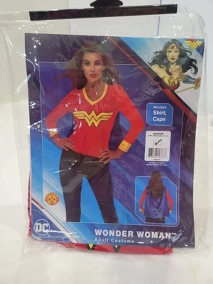 WW84 Vestido Mujer Maravilla Tiara Mujer Disfraz M 10-14 Nuevo Foto 1 de 4