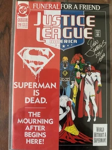 Superman Funeral For A Friend 1-8 All Signed COA /2000 - Picture 1 of 24