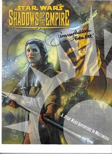 Jeremy Bulloch Hand Signed Star Wars Promo SOTE Mini Poster SDCC Boba Fett - Picture 1 of 4