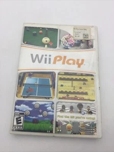 Wii Play Nintendo Wii Complete with Manual Classic Game FREE SHIPPING pre-owned - Picture 1 of 4