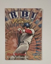 1999 Fleer Ultra RBI Kings Insert Mark McGwire #7 St. Louis Cardinals