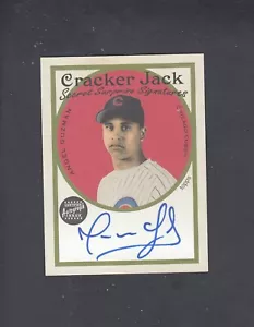 2005 TOPPS CRACKER JACK SECRET SURPISE MINI AUTO #AG ANGEL GUZMAN - Picture 1 of 2